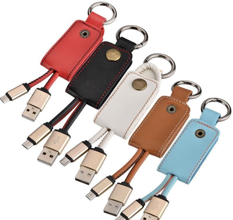 Attache porte-clés avec pince pour clé USB USB-102 par Linéaire