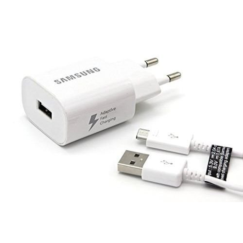 Chargeur Mural & Câble USB - Fast Charge - Blanc
