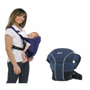 kangourou - Porte bébé - Chicco - Marsupio go -Bleu