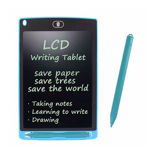 Ardoise LCD 8,5 pouces + stylo + porte-stylo
