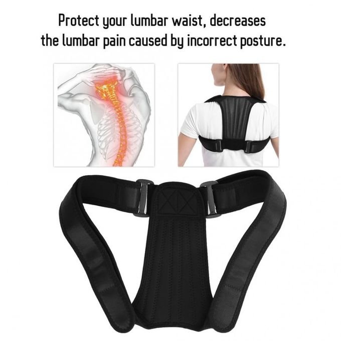 Correcteur De Posture Avec Bretelles Réglables - Correction Vertébrale - Sibote St-2221 – Image 5