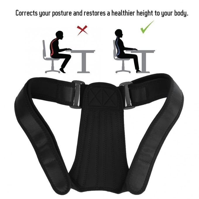 Correcteur De Posture Avec Bretelles Réglables - Correction Vertébrale - Sibote St-2221 – Image 6