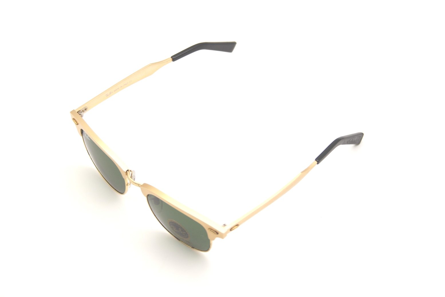 Lunette De Soleil - Ray Ban -Clubmaster aluminum- RB 3507 - Gold – Image 3