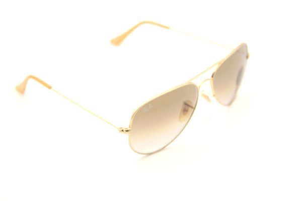 Lunette De Soleil - Ray Ban - Aviator RB 3025 - Marron Dégradé – Image 4