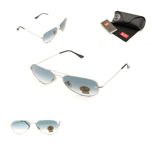 Lunette De Soleil - Ray Ban - Aviator RB 3025 - Bleu