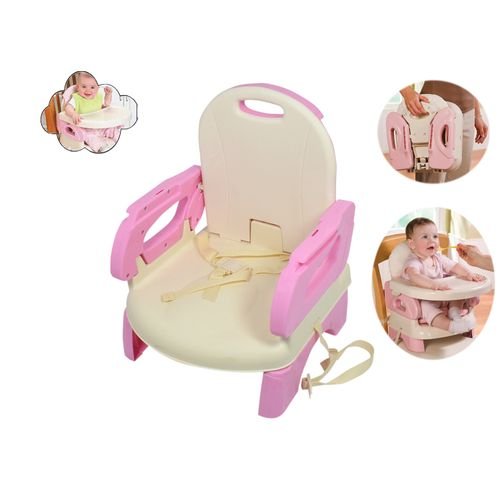Siège D'Appoint - Bébé - Pliable  - Rose