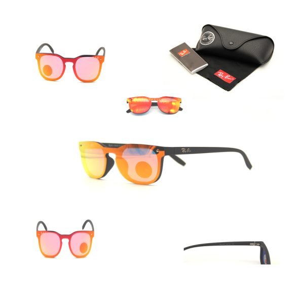Lunette De Soleil - Ray Ban - 4430 - Miroir Orange
