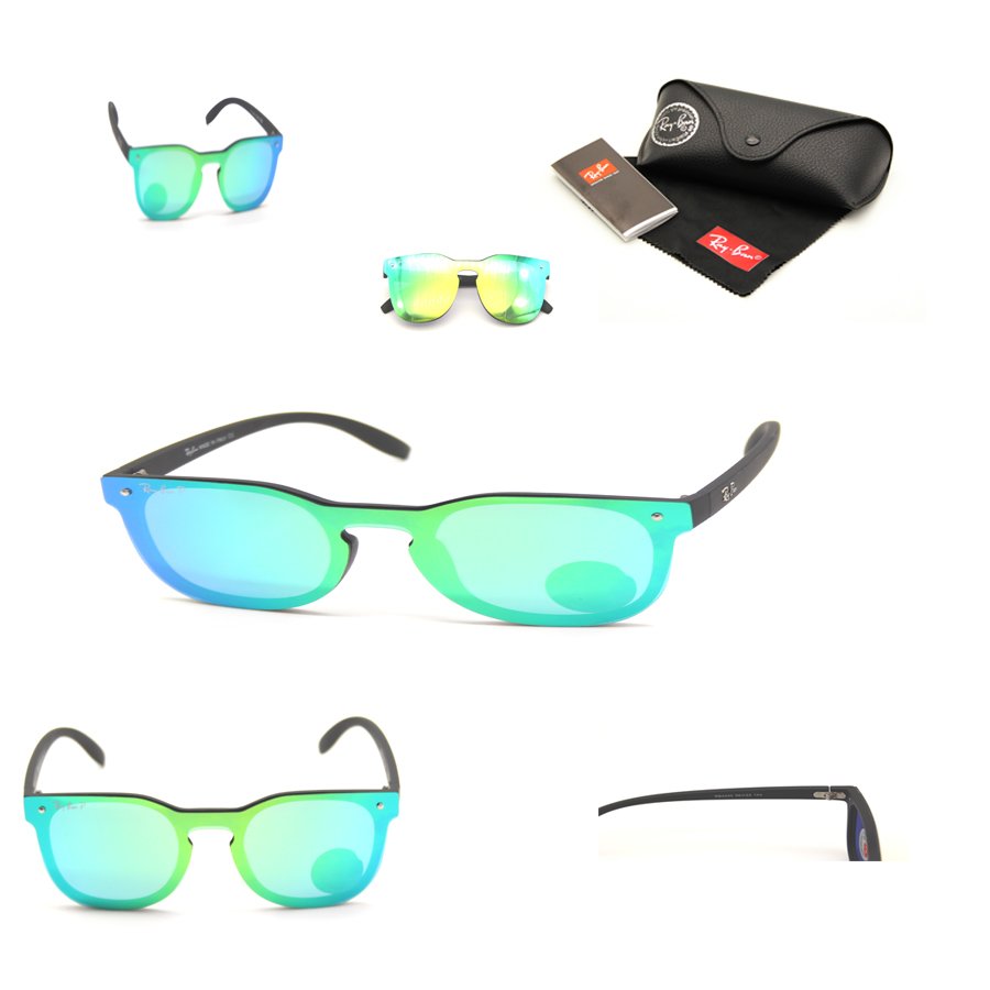 Lunette De Soleil - Ray Ban - 4430 - Miroir Vert