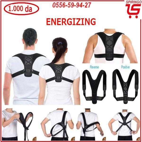 Ceinture De Dos - Correcteur De Posture - Energizing - Réglable