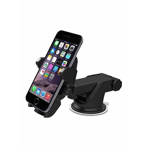 Support Téléphone Pour Voiture -  One Touch Car Mount - Ventouse - Noir – Image 3