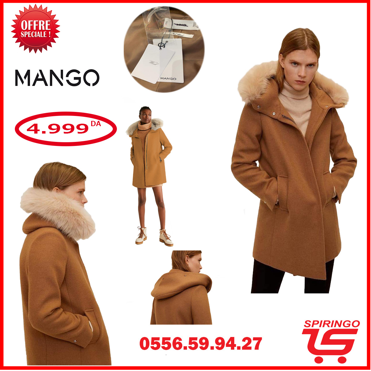 mango manteau femme hiver