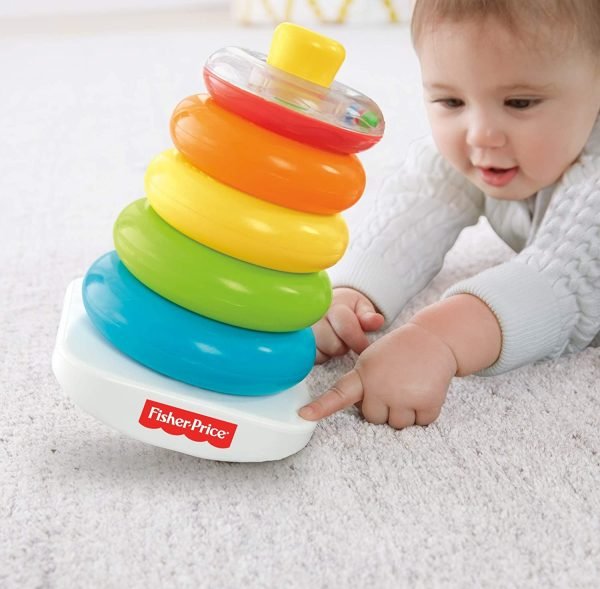 Fisher Price Jouets - Éducatifs - Empileur - Arc En Ciel - Multicouleurs. – Image 4