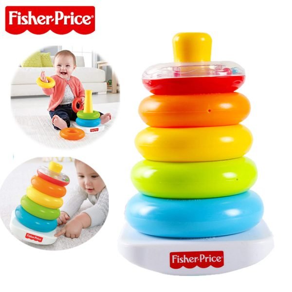 Fisher Price Jouets - Éducatifs - Empileur - Arc En Ciel - Multicouleurs.