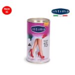 Pack 3 Collant Brillant Transparent - Haut Renforcé - Intima italian style
