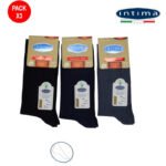 Pack 3 Chaussettes -Bambou H1003 - Intima Original Italian style
