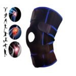 High Quality Genouillère - NO:8570 - Pour Adultes - Réduction Tensions - Noir