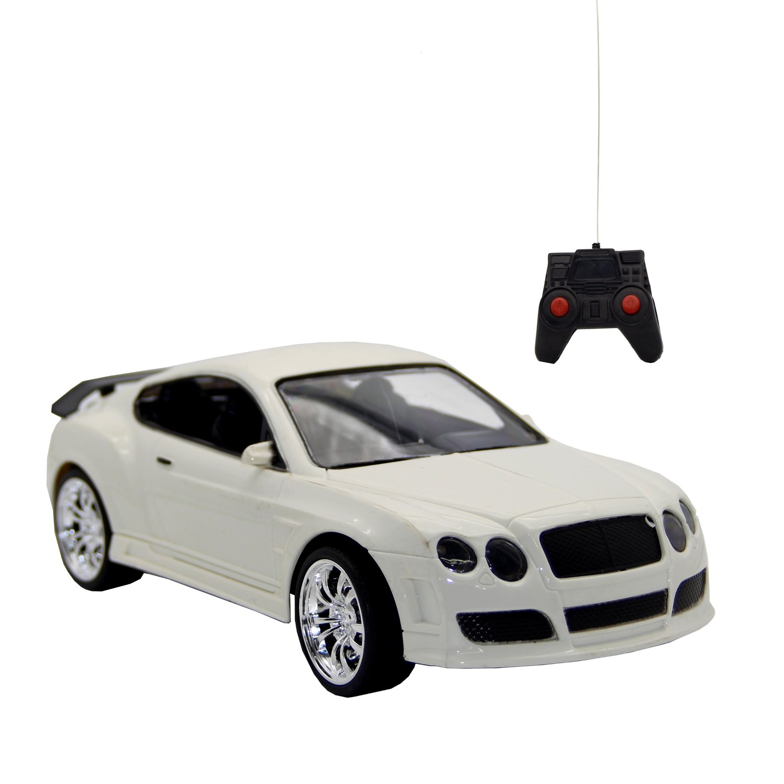 Rc Voiture Télécommande - Champion Model - Monodirectionnelle - Blanc