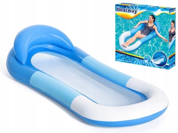 Bestway Matelas Pneumatique - Bestway - 43300 - 1.60 84 cm - Bleu