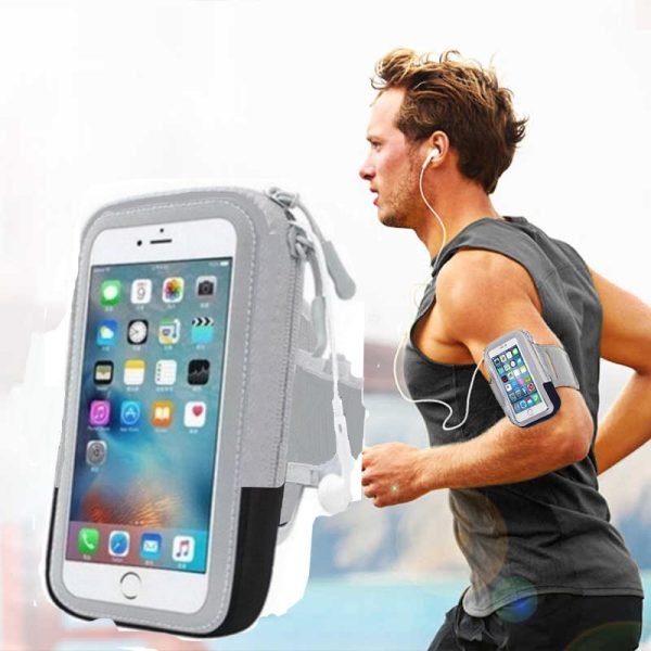 Brassard De Sport - Workout - Reglable - Noir