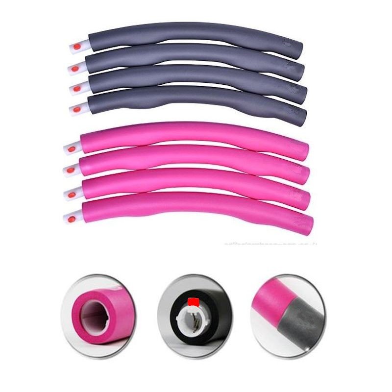 Cerceau De Gymnastique - Rembourré - Rose Et Gris – Image 2