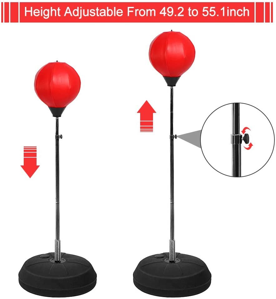 Sac De Boxe - Hong ZHE- 8312 - rouge – Image 3