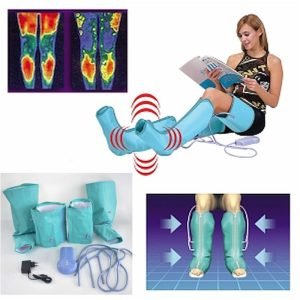 Appareil De Massage A Compression D'Air - Air Massage - 7634 - Bleu/Vert