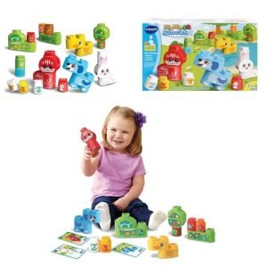 Jeux Educatif VTECH - BlaBla Blocks - Animaux Domestiques - 80-605605