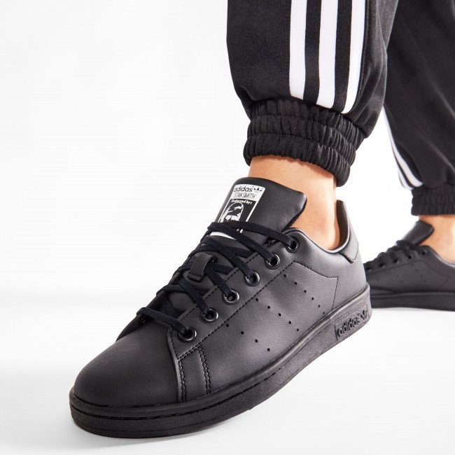Baskets Adidas - STAN SMITH -junior - FX 7523 Balck & white – Image 2