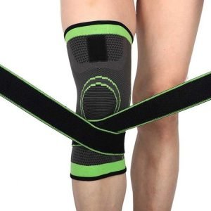 Genouillère De Maintien Réglable - YC - NO:8324 - Noir/Vert