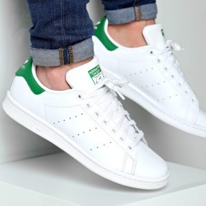 Baskets Adidas - STAN SMITH - FX 5502-Collection 2021-2022 Blanc/Vert