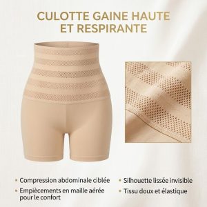 Gaine Amincissante - Ventre Et Hanches - Sibote - ST-2060 - Beige