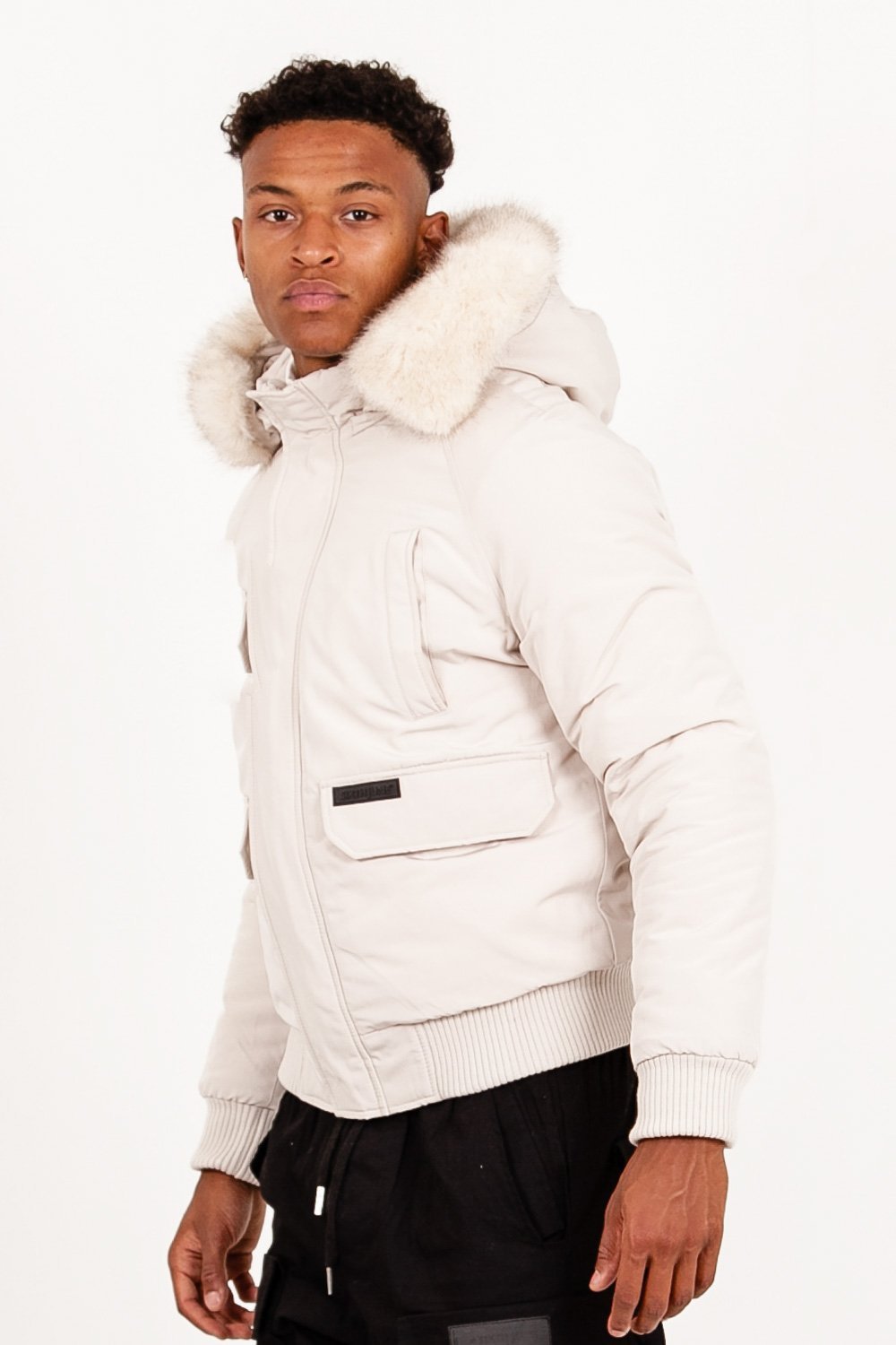 Veste - Parka Fourrure - Sixth June - M21714SOW - Beige – Image 5
