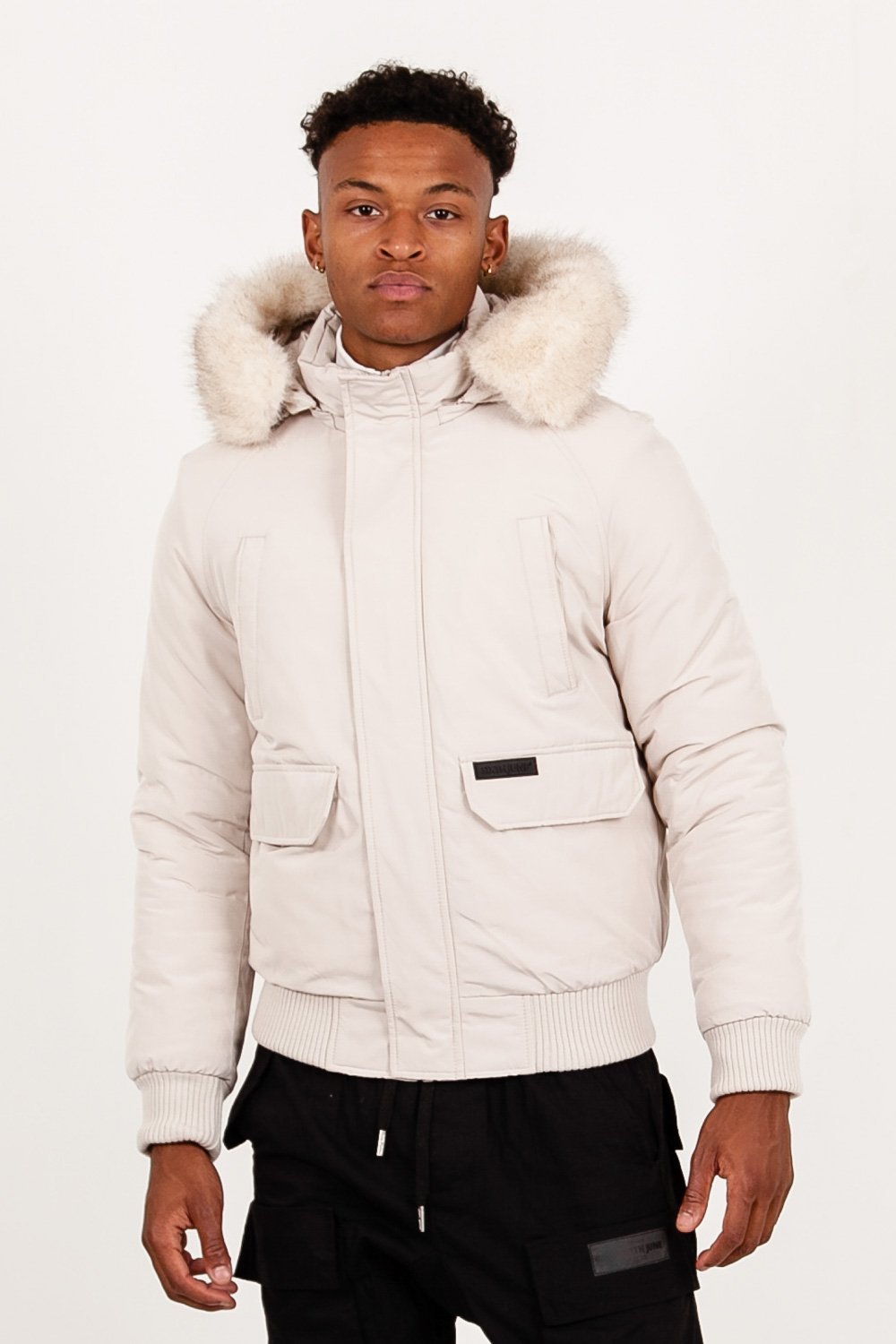 Veste - Parka Fourrure - Sixth June - M21714SOW - Beige – Image 4