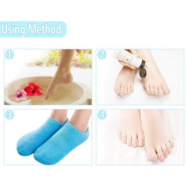 Chaussette SPA Gel - Eternauty - Bleu / Vert / Rose – Image 8