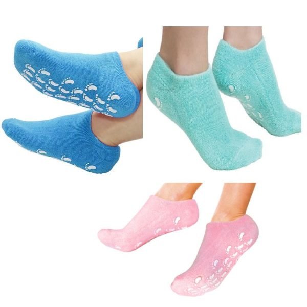 Chaussette SPA Gel - Eternauty - Bleu / Vert / Rose