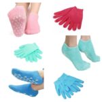 Pack Gants Et Chaussette Hydratants - Eternauty - Bleu / Bleu Vert - Rose