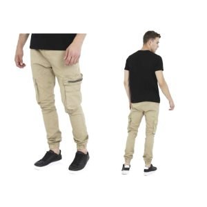 Pantalon Cargo Brave Soul London - MTR-QUANTUM - Beige
