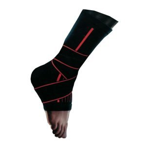 YC Support Chevillère Élastique Avec Bretelle - Yc 7210 - Noir/Orange