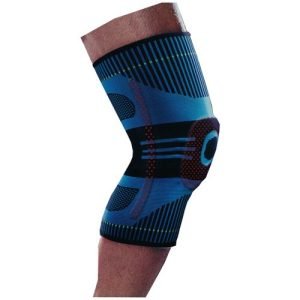 Genouillere - Compression - Silicone - Yc7821 - Bleu