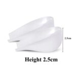 Gel Rehausseur De Chaussures - Augmentation Taille - Blanc