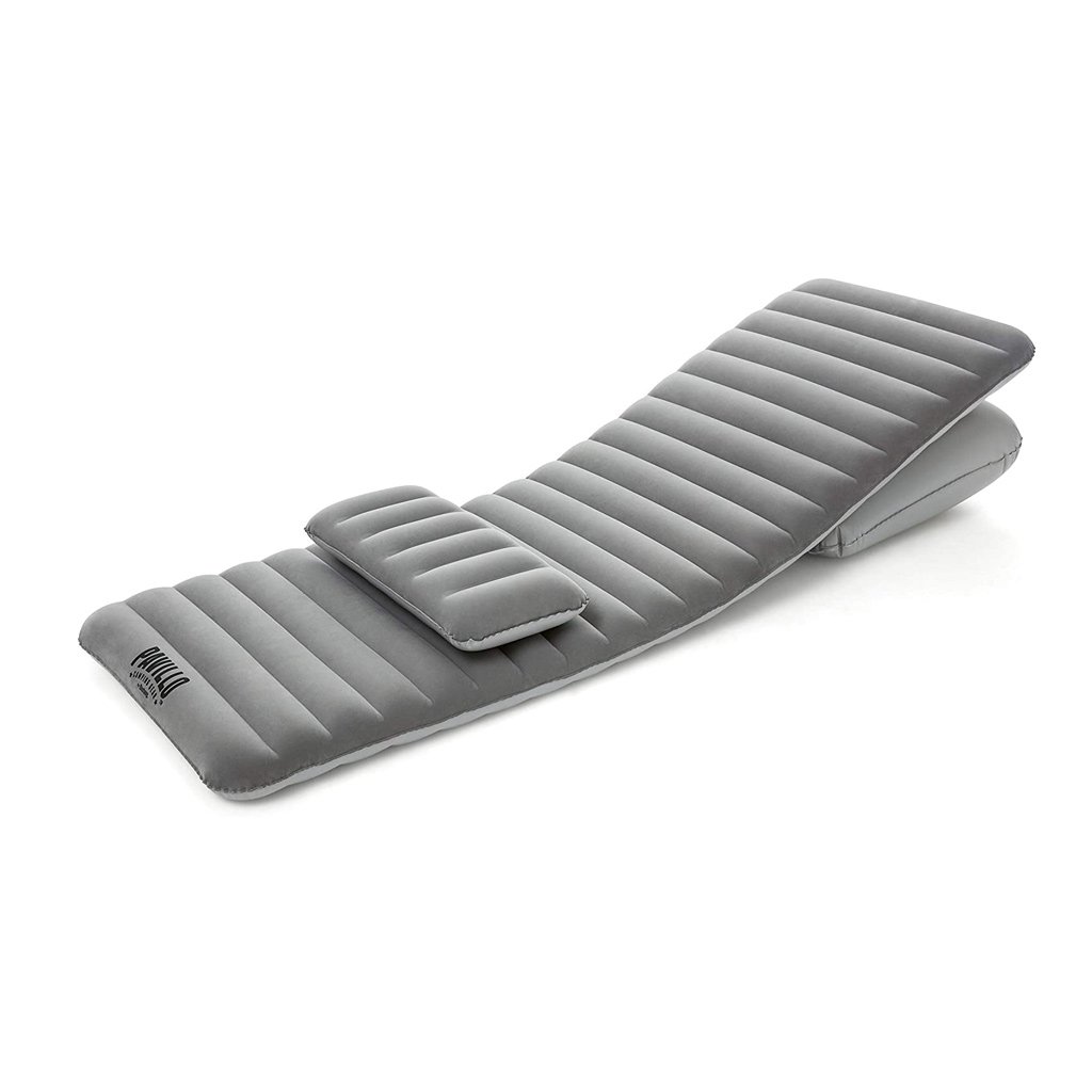 Matelas D'Extérieur Gonflable - Coussins - Pavillo 67617 - 191*70*10,5 - Gris – Image 3