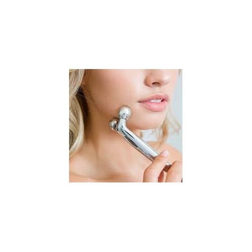 Masseur Facial  3D - Outil De Massage - Pour Le Corps - Silver – Image 3