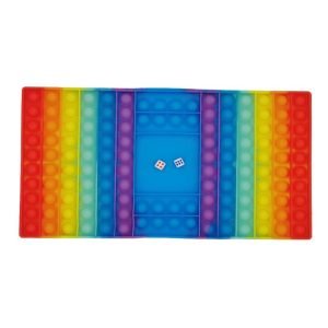 Pop It Anti Stress - Multi Couleur - Rectangle Avec Dés