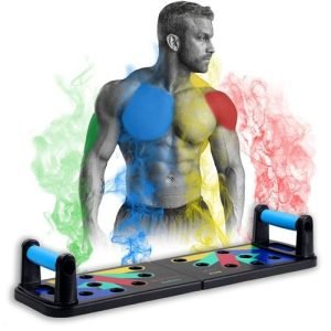 Planche A Pompe Pour Musculation & Fitness - Multicouleurs
