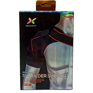 Épaulière De Maintien Pour Homme - No:8487- Noir/Orange