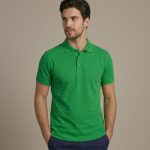 POLO - Demi Manche - BAKARUDA - Vert irlandais