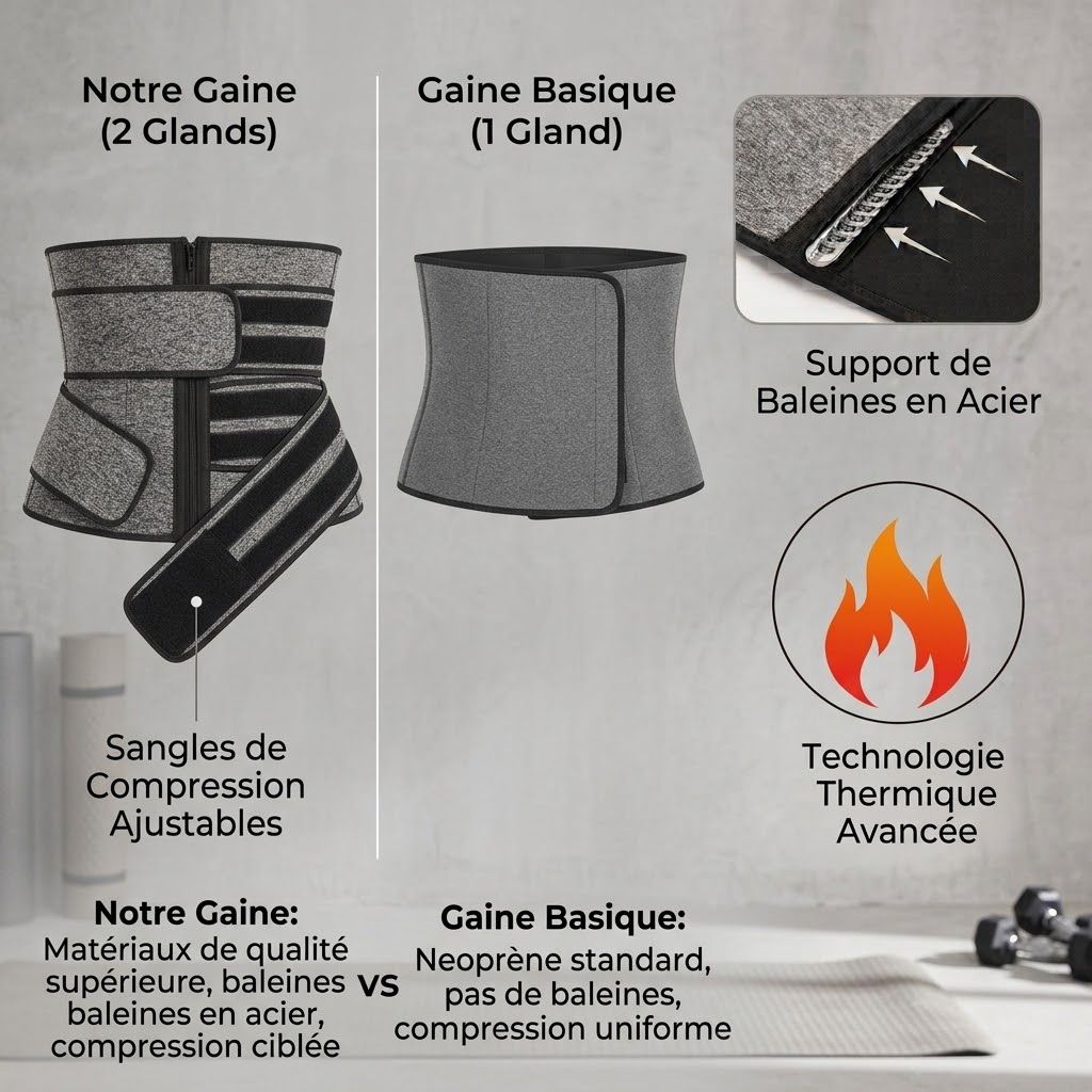 Corset - Gaine - Amincissante en Scratch - NO-8576- Grise – Image 3