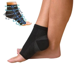 Chaussette support cheville - Anti fatigue Compression Du Pied - Jx-061