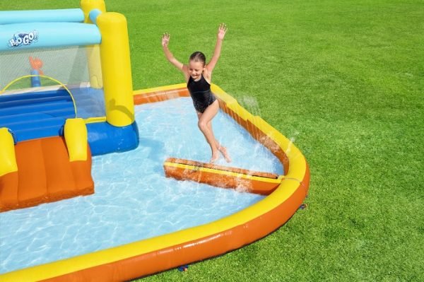 Bestway - Aire de jeux aquatique gonflable - 53381 - 3,65 m x 3,40 m x 1,52 m – Image 4