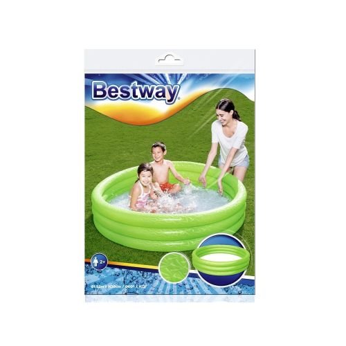 Piscine bestway Ronde Gonflable A3 Boudins -51026-152*30Cm- Vert – Image 3
